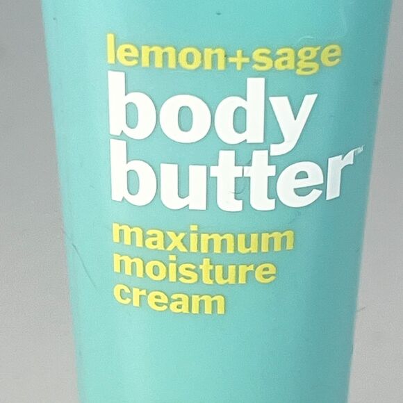 Bliss Body Butter Lemon + Sage Cream Moisturizer Travel 1 fl ox 30 ml Sealed New - Picture 2 of 4
